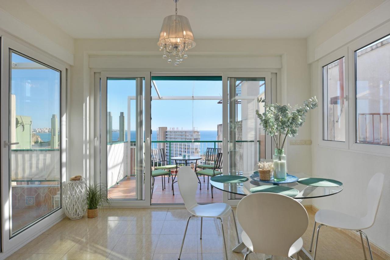 Playa Postiguet Penthouse By Nras Apartment Alicante Ngoại thất bức ảnh