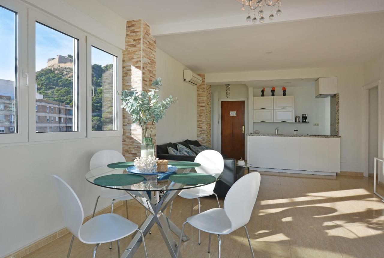 Playa Postiguet Penthouse By Nras Apartment Alicante Ngoại thất bức ảnh