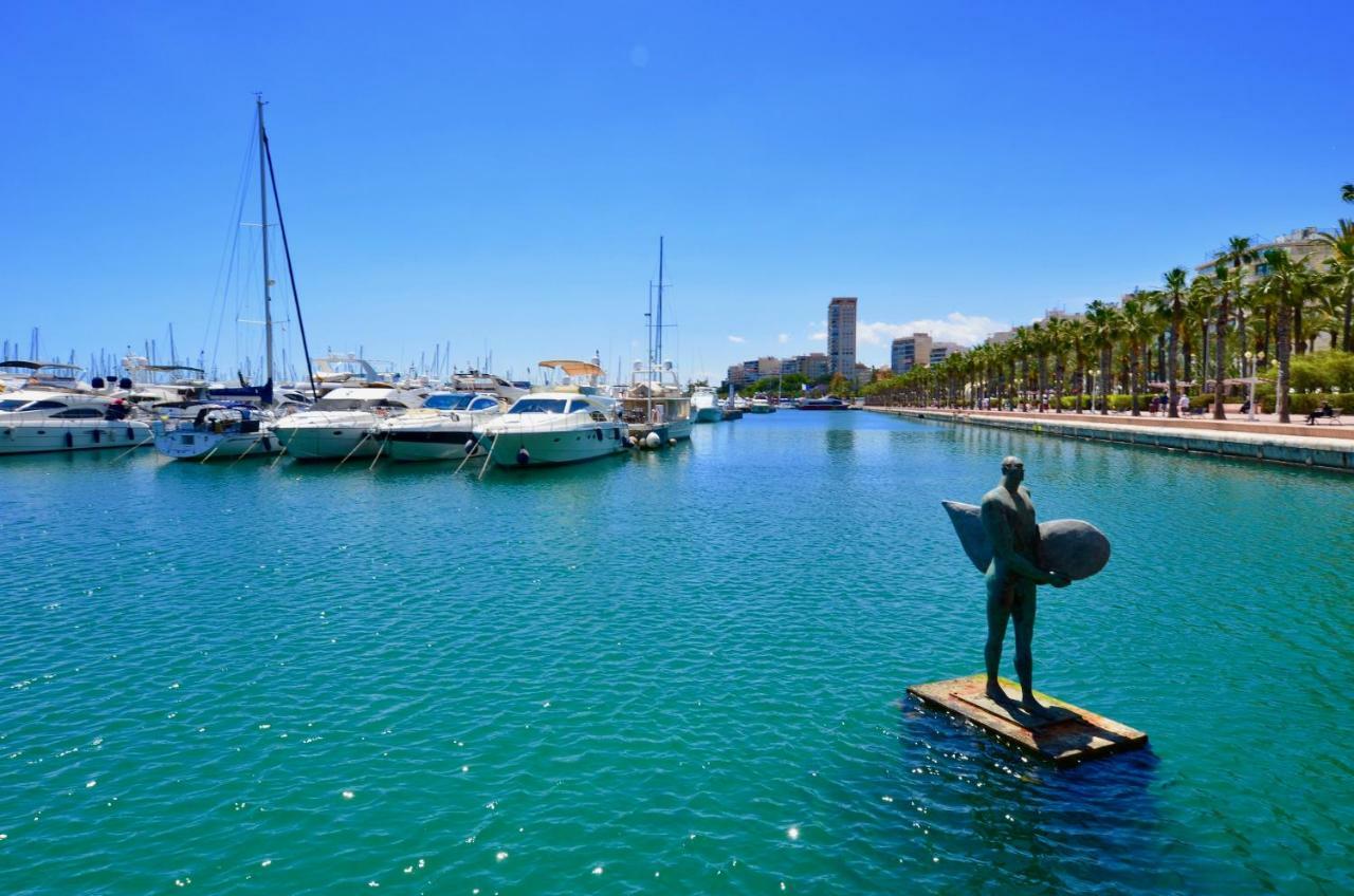 Playa Postiguet Penthouse By Nras Apartment Alicante Ngoại thất bức ảnh