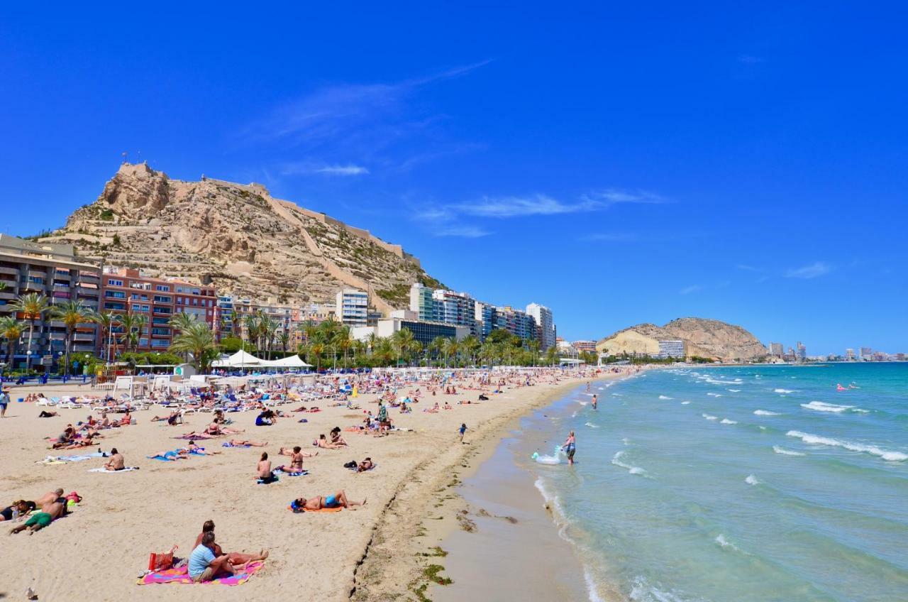 Playa Postiguet Penthouse By Nras Apartment Alicante Ngoại thất bức ảnh